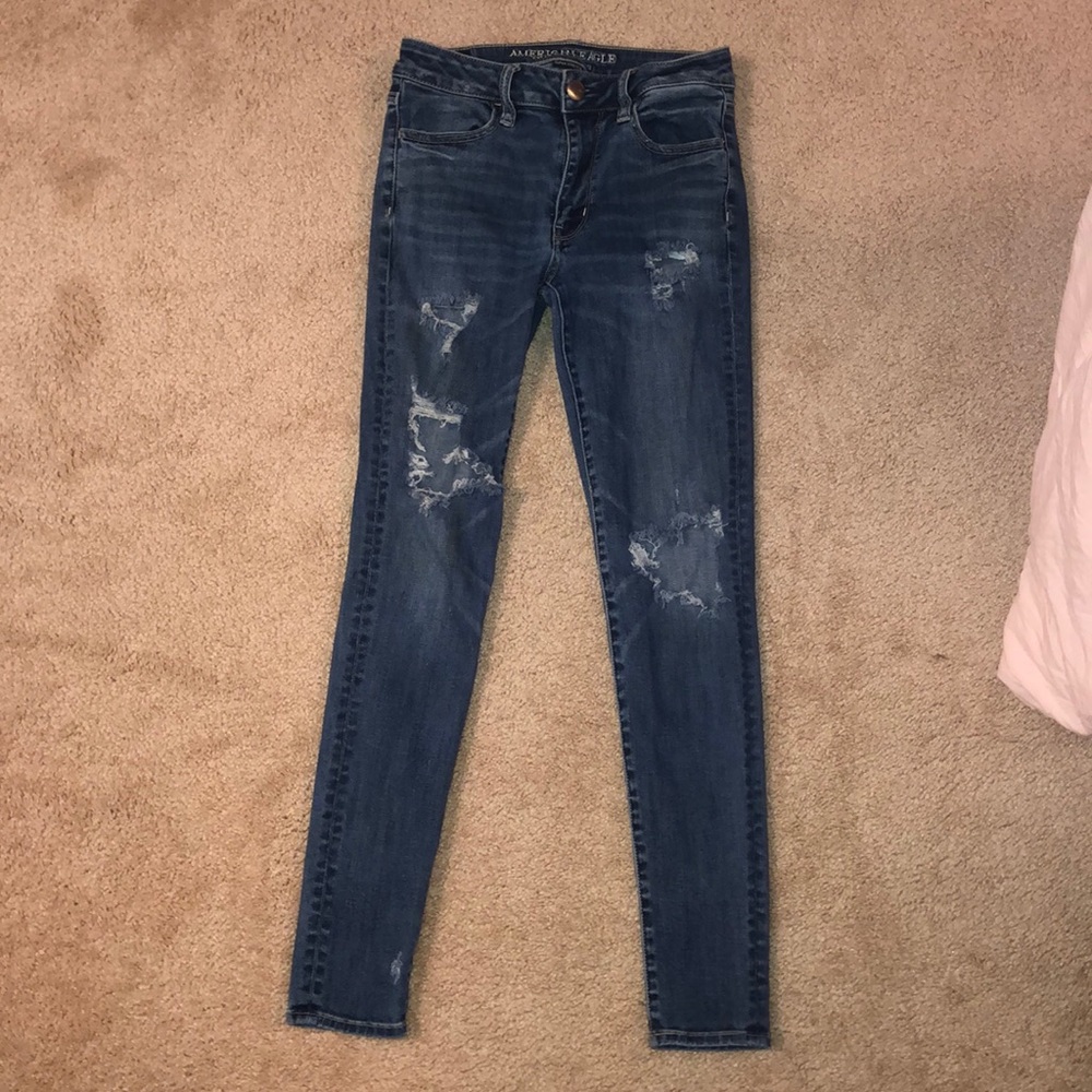 American Eagle hi rise jeggings